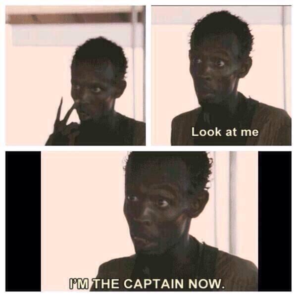 Being sober and trying to control your drunk friend.