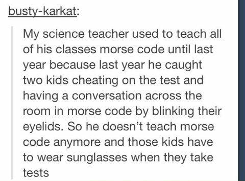 Morse code