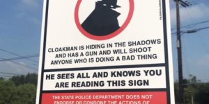 Be aware of the cloakman.