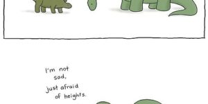 Poor brontosaurus.