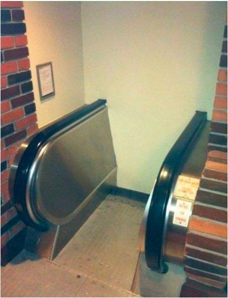 Found the escalator to Hogwarts.