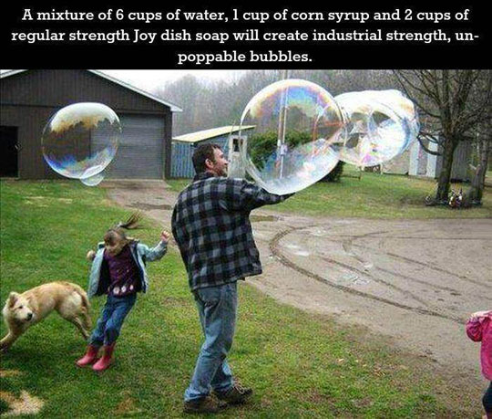 BRB MAKING BUBBLES