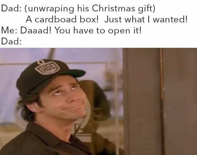 Holiday dad jokes.