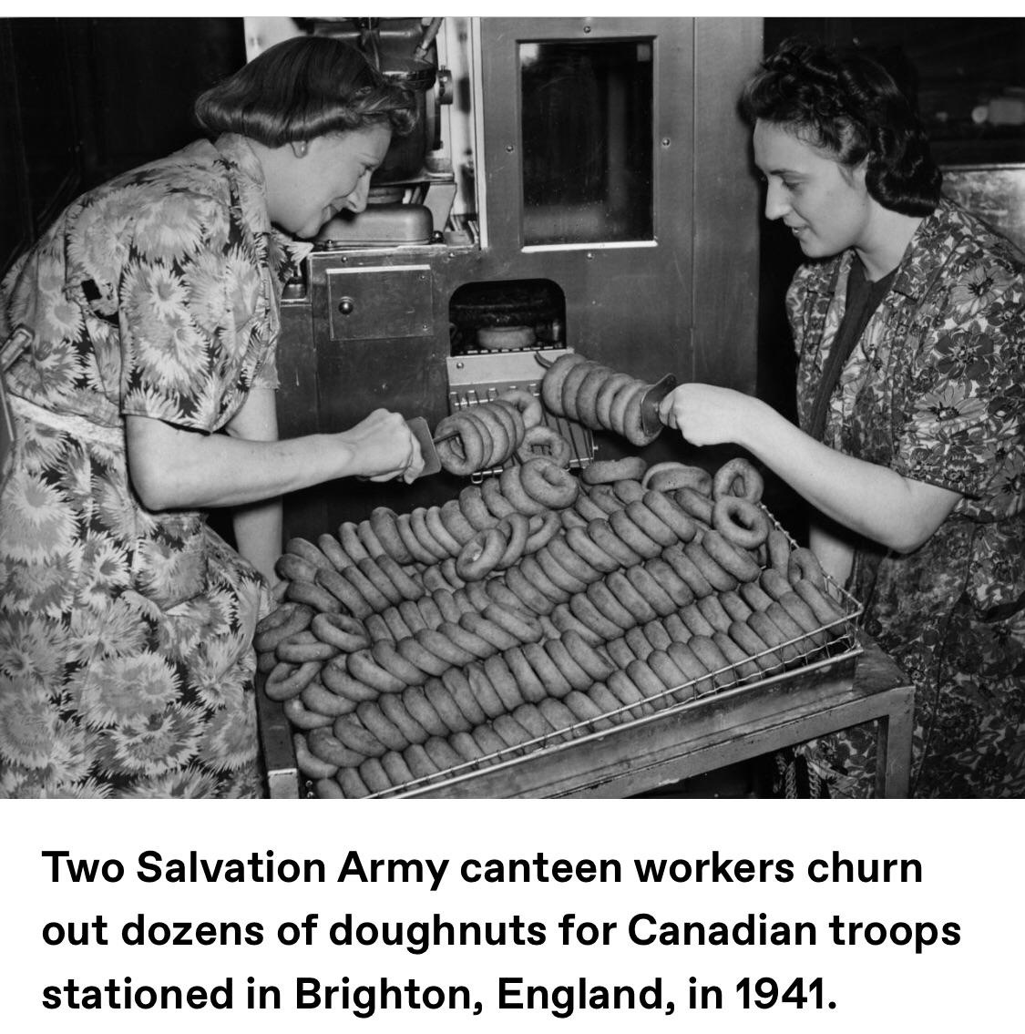 The 1941 doughnut experience.