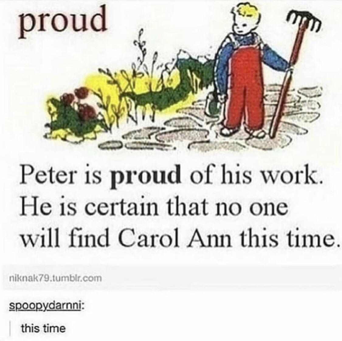 Good job Peter!