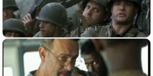 Every few years Tom Hanks plays a slightly more serious Captain.