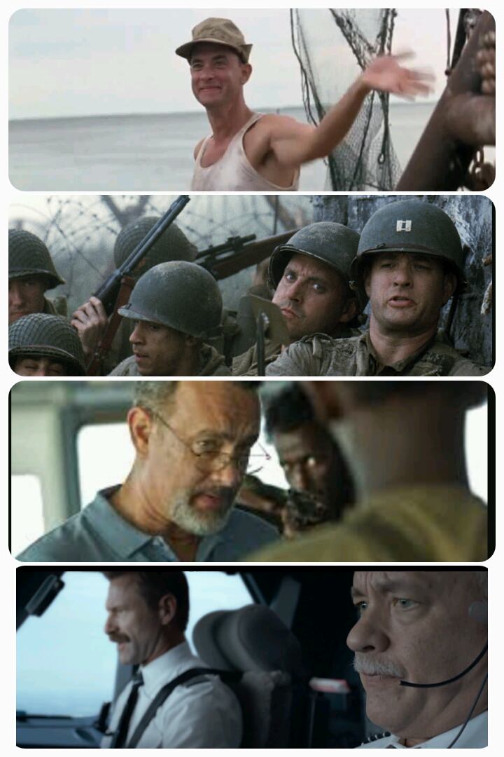 Every few years Tom Hanks plays a slightly more serious Captain.