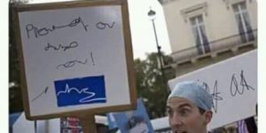 When doctors start protesting…