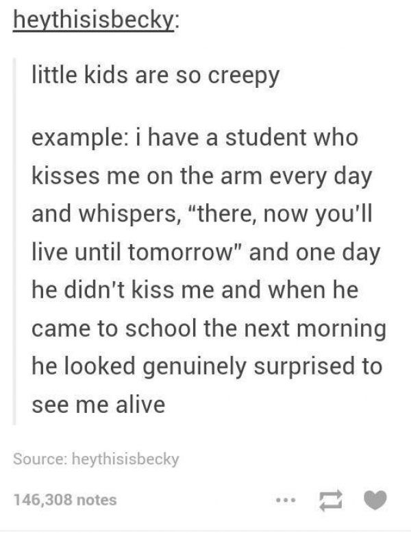 Kids have a certain magic to them...