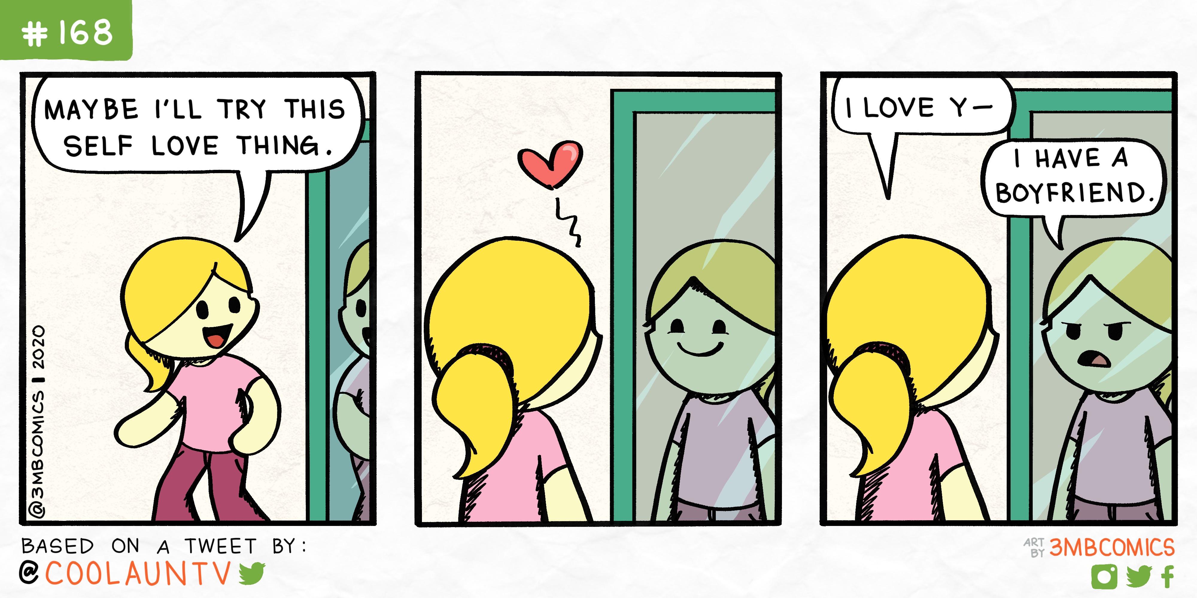Love yourself, if you'll allow it.