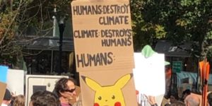 Spotted at the Vancouver Climate Rally