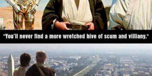 Spot on Obi-Wan.