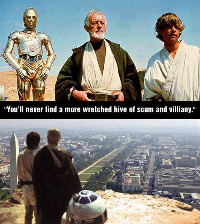 Spot on Obi-Wan.