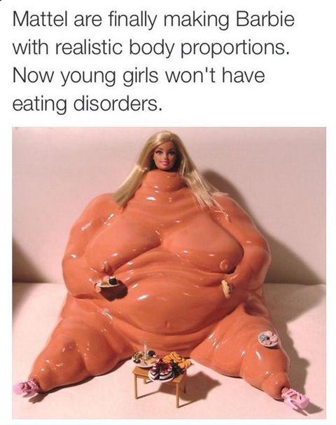 Body-realistic barbie