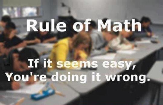 Important Rule Of Math