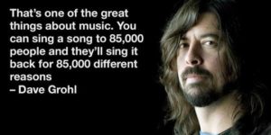 One Of The Great Things About Music