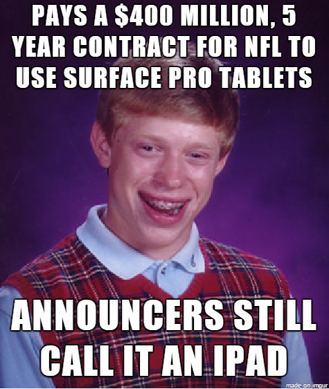 Bad Luck Microsoft