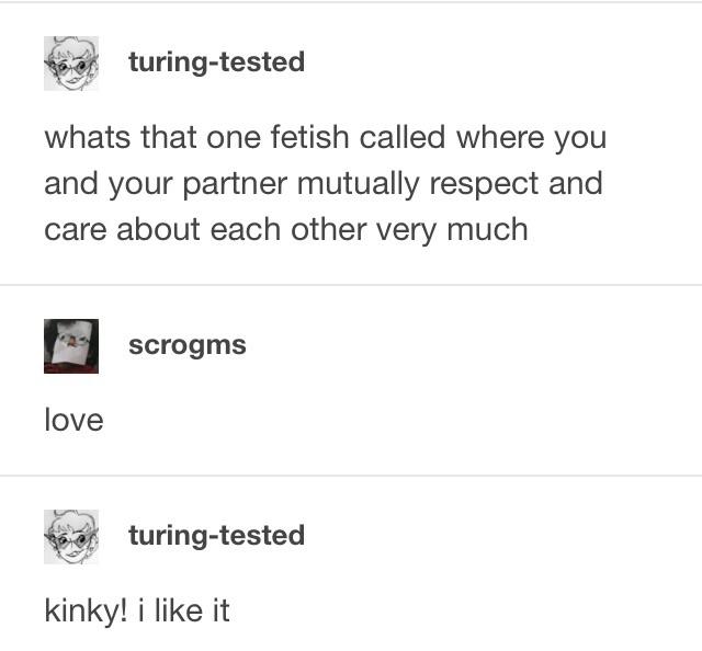 Find a partner who shares your kinks