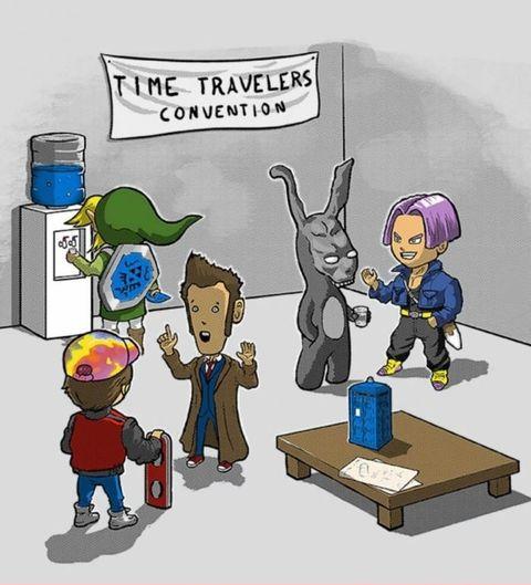 Time travelers convention