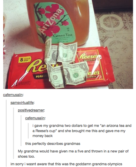 The great grandma