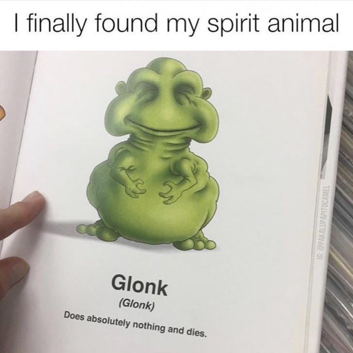 Glonk is life.