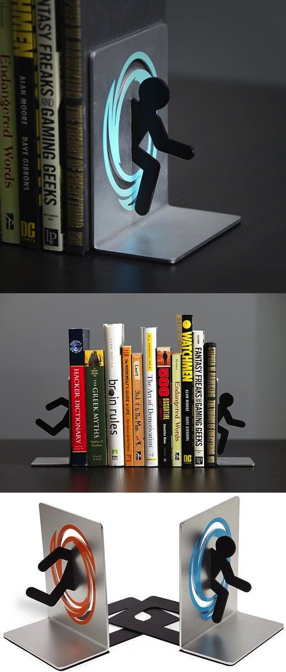 Portal bookends.