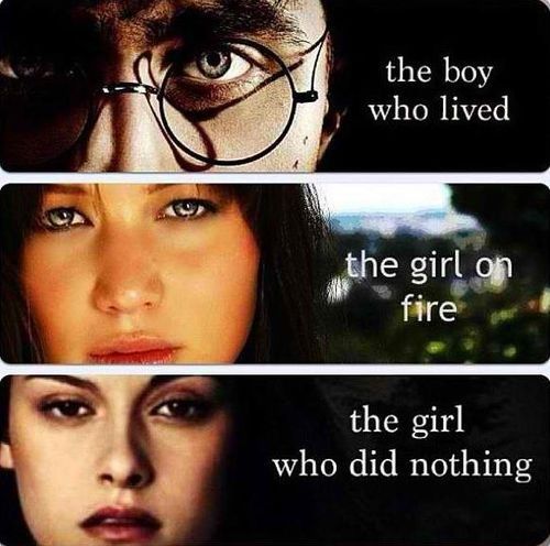 The girl who did nothing.
