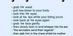 Before you kiss a boy.