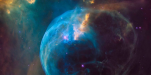 Hubble’s First Picture of the Entire Bubble Nebula