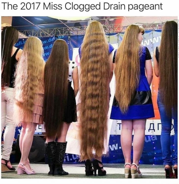2017 clogged drain pageant.