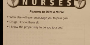 Reasons to date a nurse