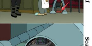 A great example of the consistency of Futurama