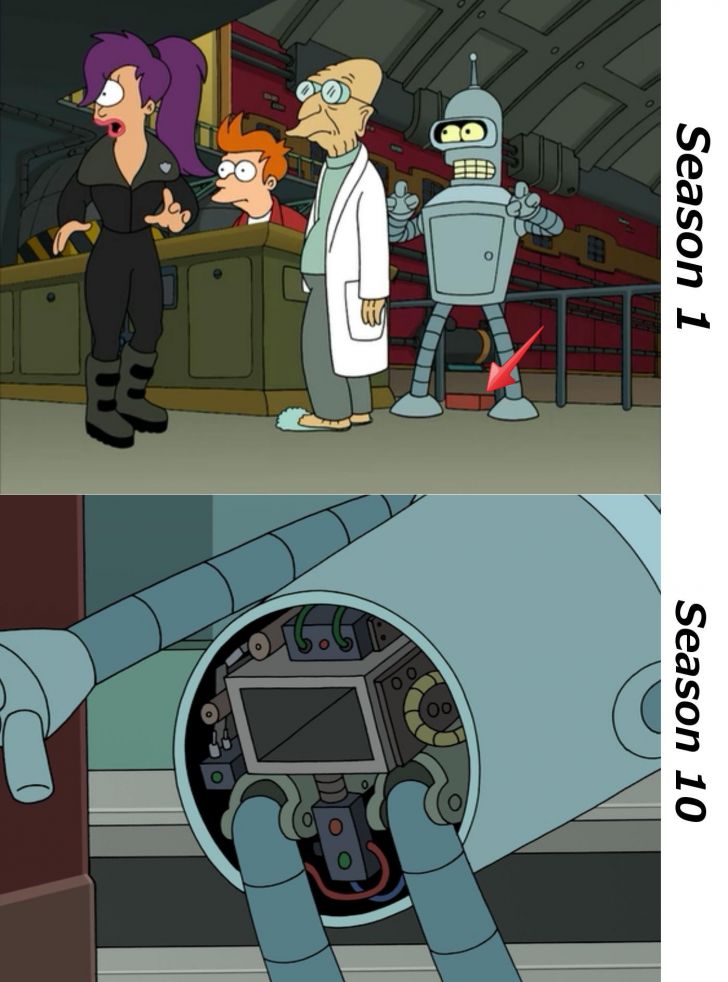 A great example of the consistency of Futurama