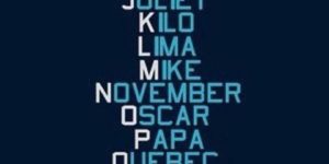 Phonetic alphabet, memorize it, use it, you can thank me later