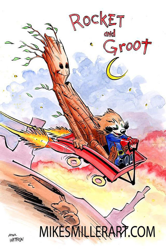 The Adventures of Rocket and Groot!
