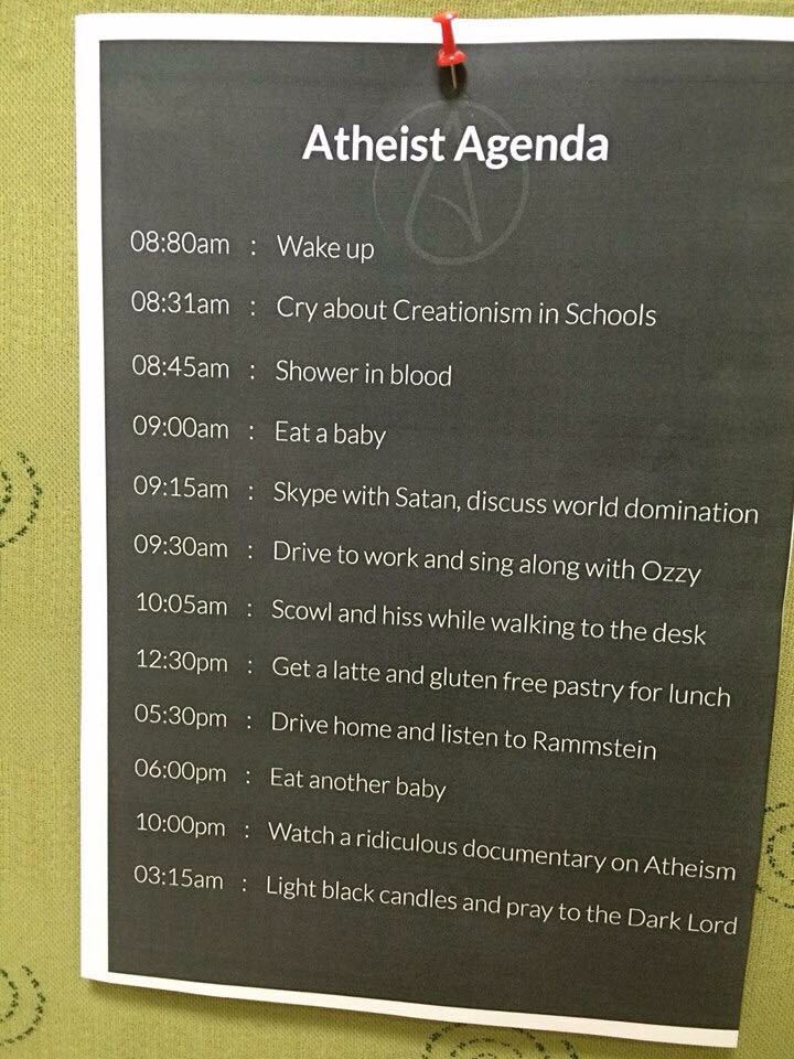 Atheist Agenda.