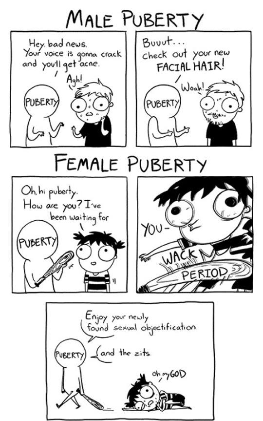 Male Vs. Female Puberty