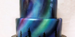 Northern Lights Cake