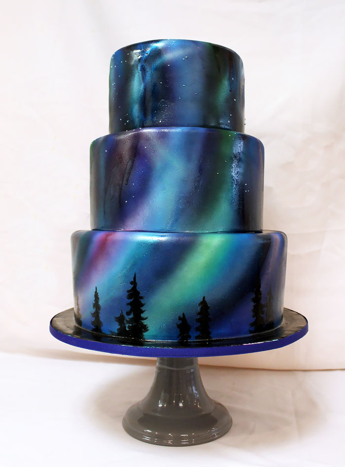 Northern Lights Cake