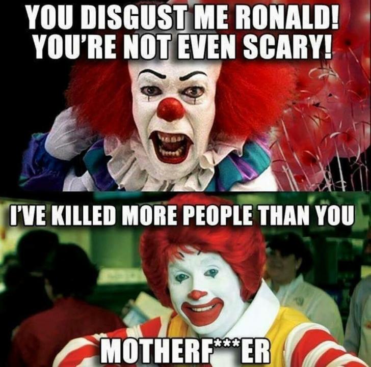 Pennywise needs to step up his game.