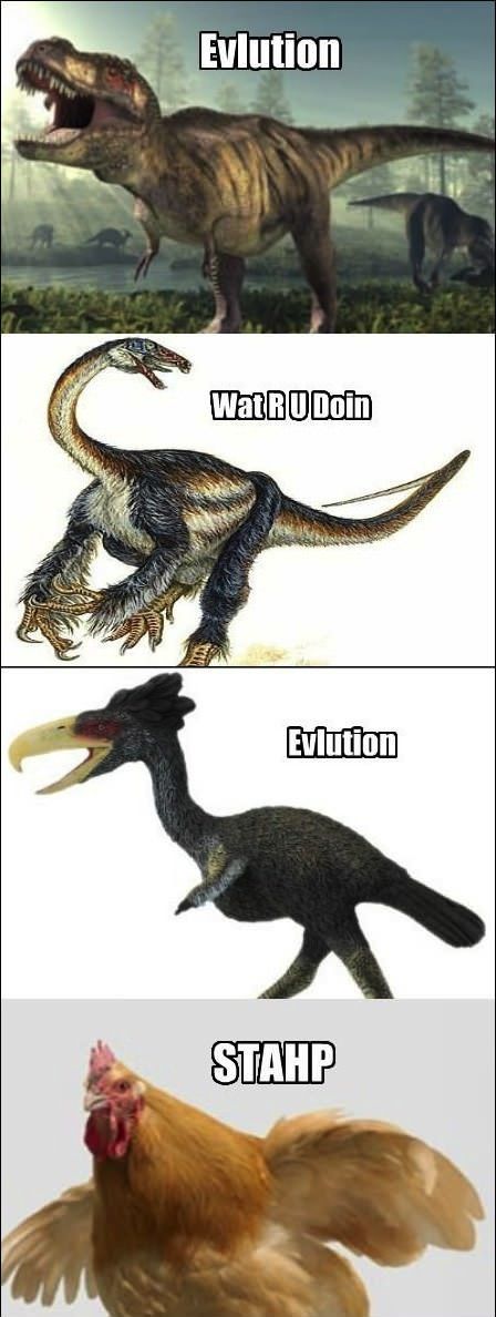 Scumbag evolution.