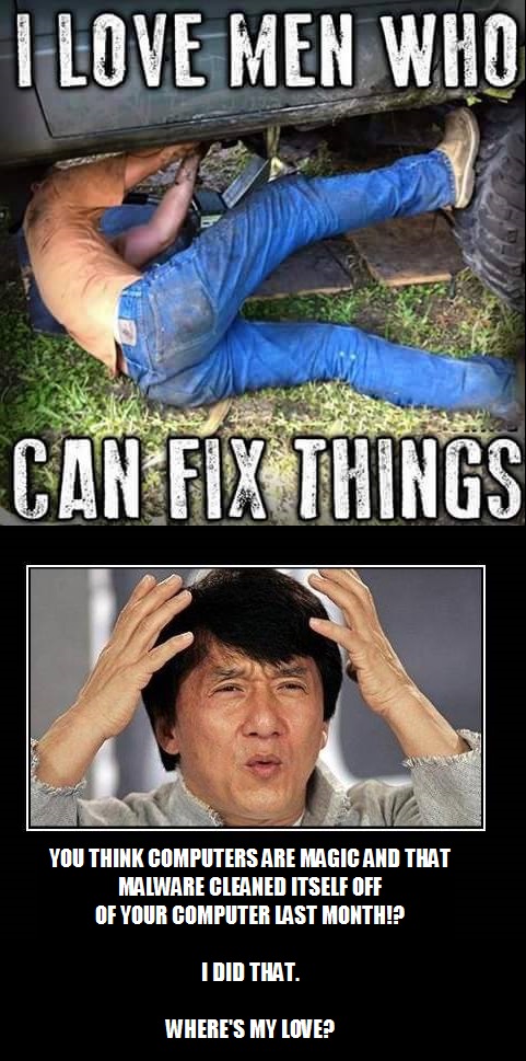 Geeks fix things, too!