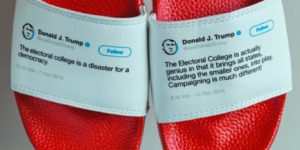 Trump Twitter flipflops.