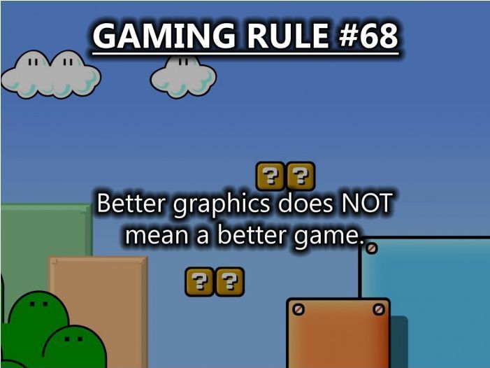 Gaming rule.