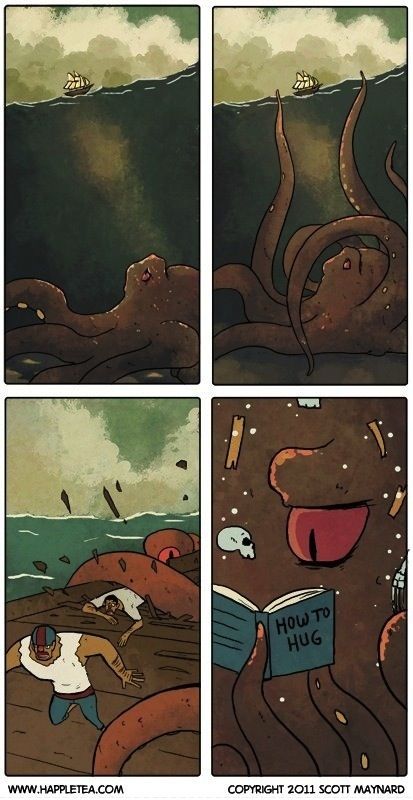 The misunderstood octopus.