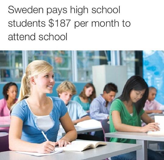 I guess I'm moving to Sweden