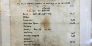 1960’s Hospital Prices