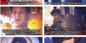 The Doctor's wisdom