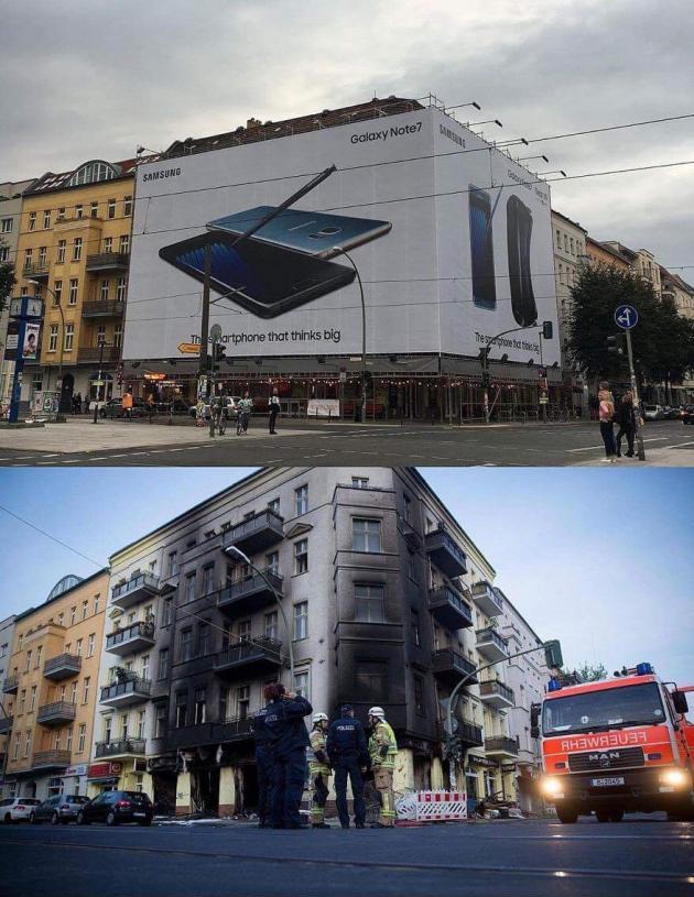 Samsung’s creative marketing