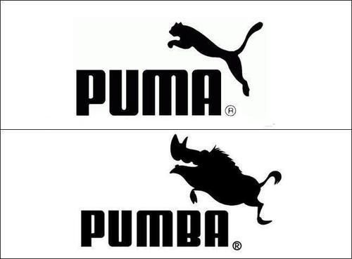 I wear Pumba.